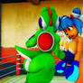 [MMD] Yoshi vs Megumi boxing pt19