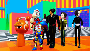 Walking at the Circus