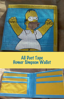 Duct Tape Homer Simpson Wallet