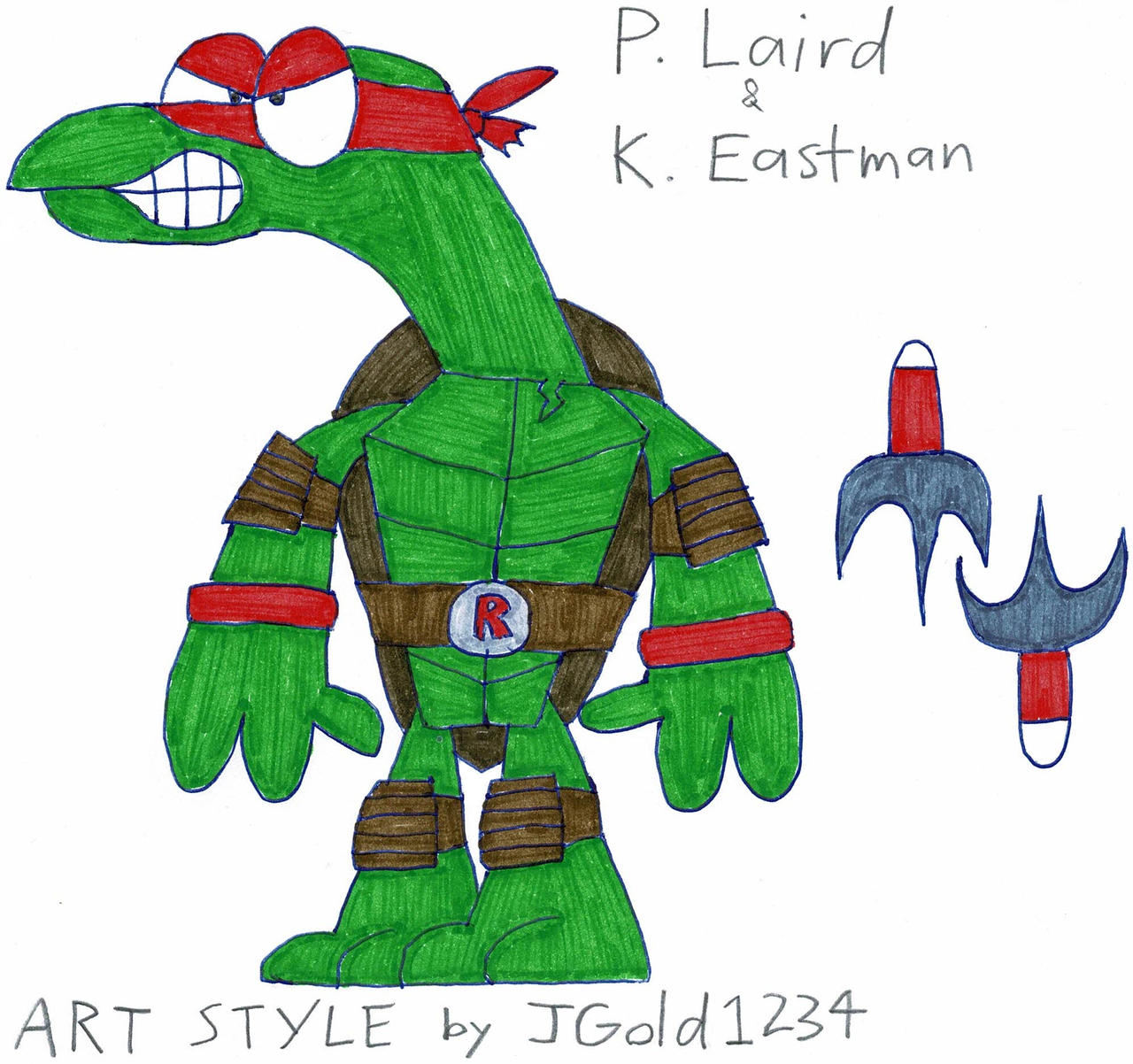 TMNT - Raphael by JGold1234 on DeviantArt