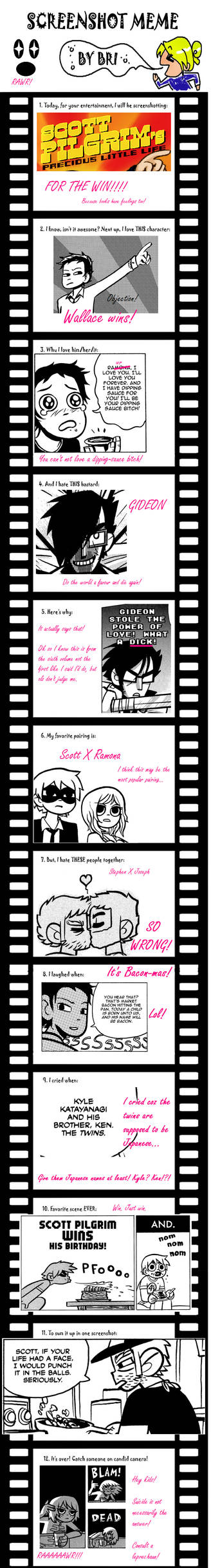 Scott Pilgrim Screen Shot Meme