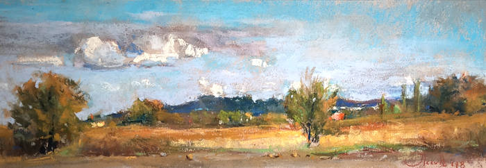 Late Summer, pastel