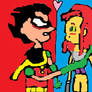 Robin X Starfire