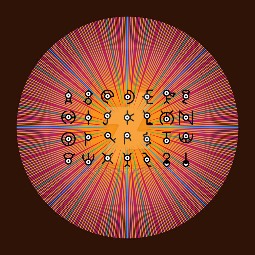 Unon Letters Unown Alphabet by castelmi on DeviantArt