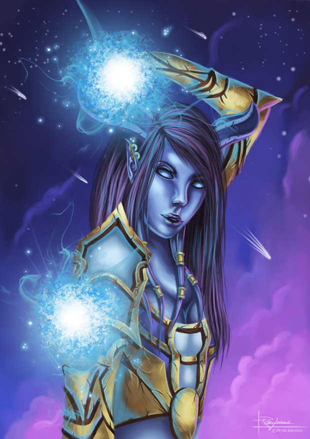 Yunea, the draenei mage