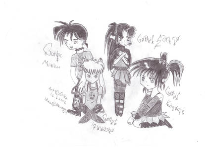 Gothic Inuyasha-group