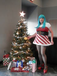 Christmas Bulma 2022 by doctorderanged