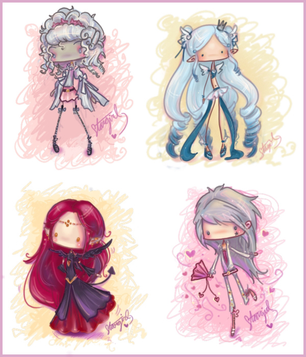 Stick Chibis Set 3