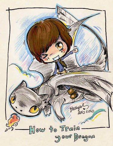 Hiccup and Toothless