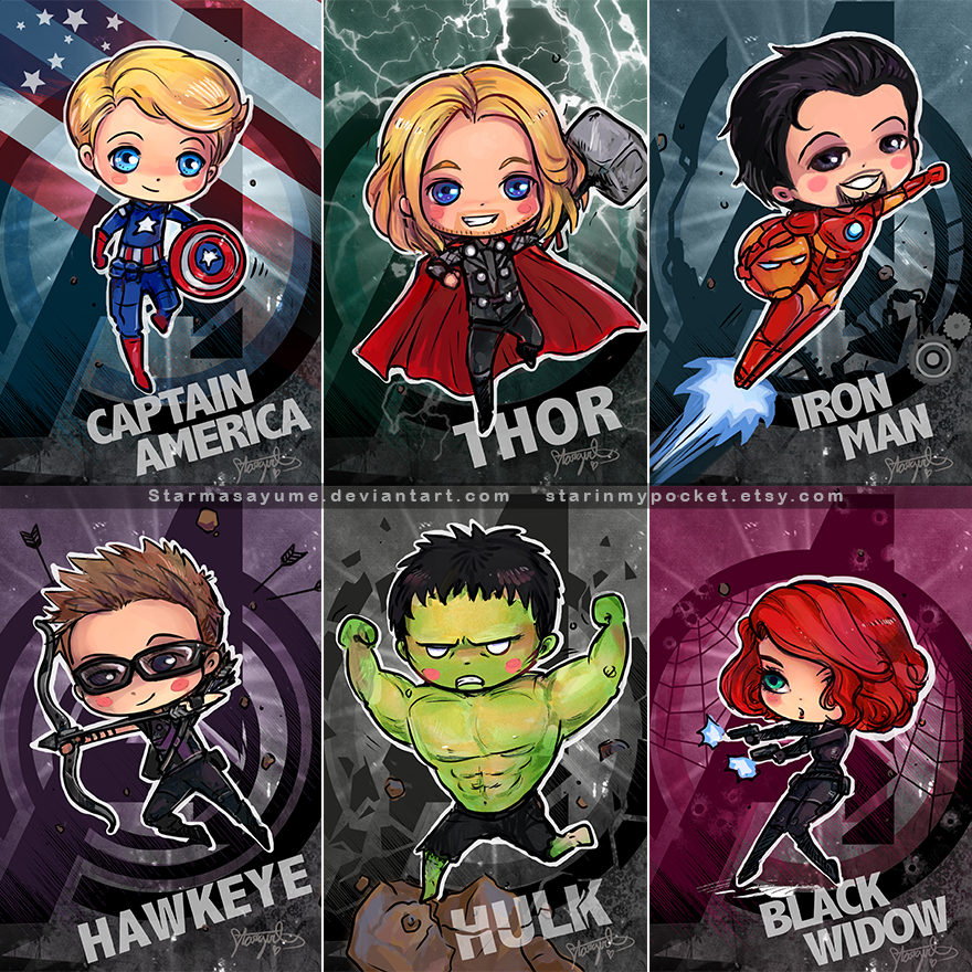 Chibi Avengers