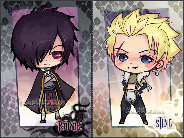 Fairytail Sting And Rogue By Starmasayume On Deviantart Fairytail Sting And Rogue By Starmasayume On Deviantart