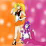 Sailor (female) Naruto and Sailor Mew Zakuro