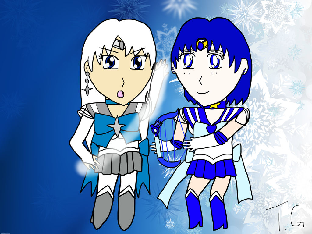 Chibi Silver Snow and Mercury-2nd Place Prize-