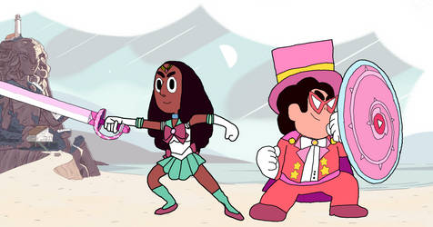 Sailor Connie and Tuxedo Steven