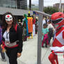 Katana and Red Ranger