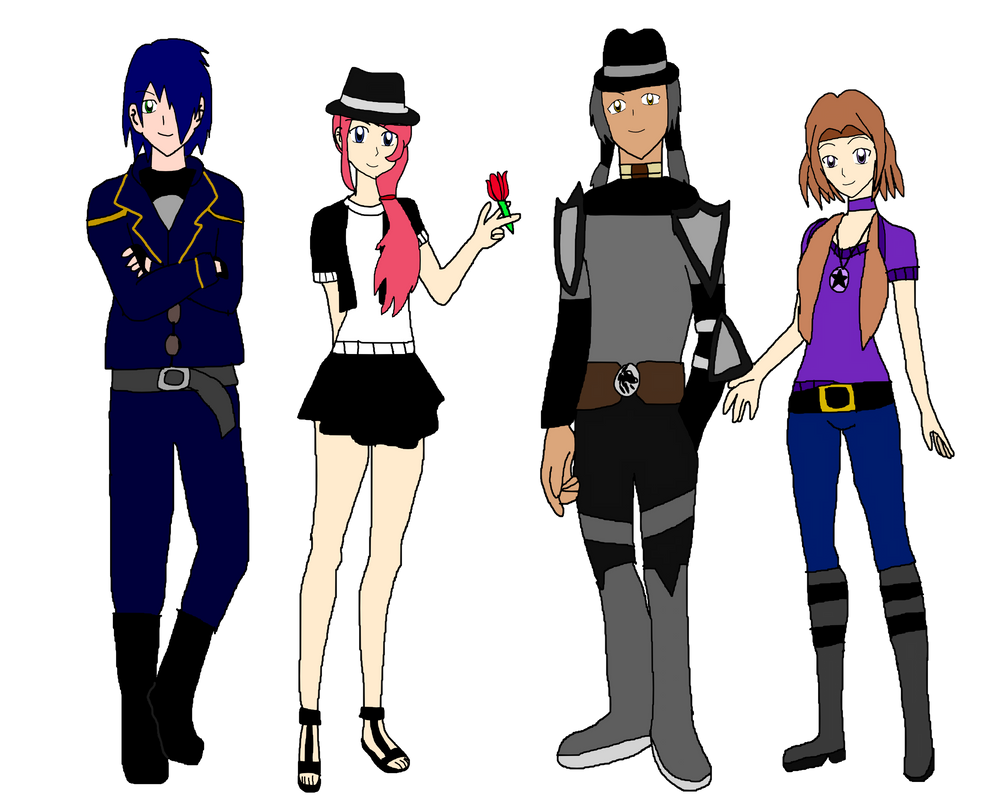Team RAVE -Alternate Outfits- by DBRanger09 on DeviantArt