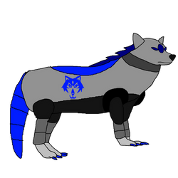 Blue Wolf Zord