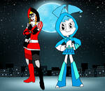 Assassin Harley Quinn and Assassin Jenny -XJ9-