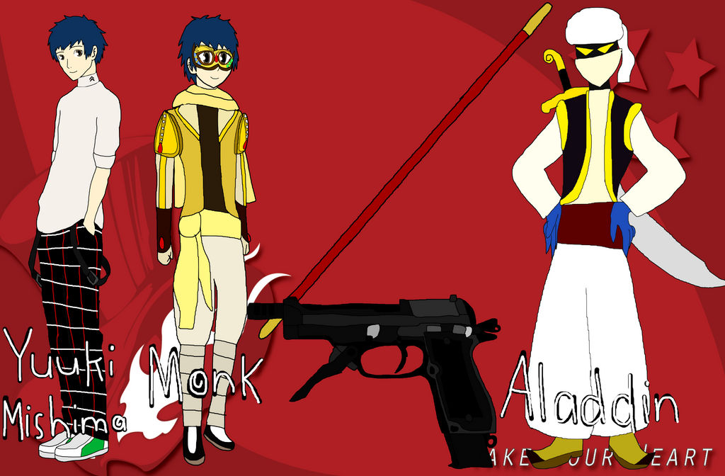 Yuuki Mishima as a Phantom Thief by DBRanger09 on DeviantArt