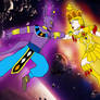 Beerus vs Sailor Galaxia