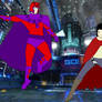 Magneto vs Tetsuo Shima