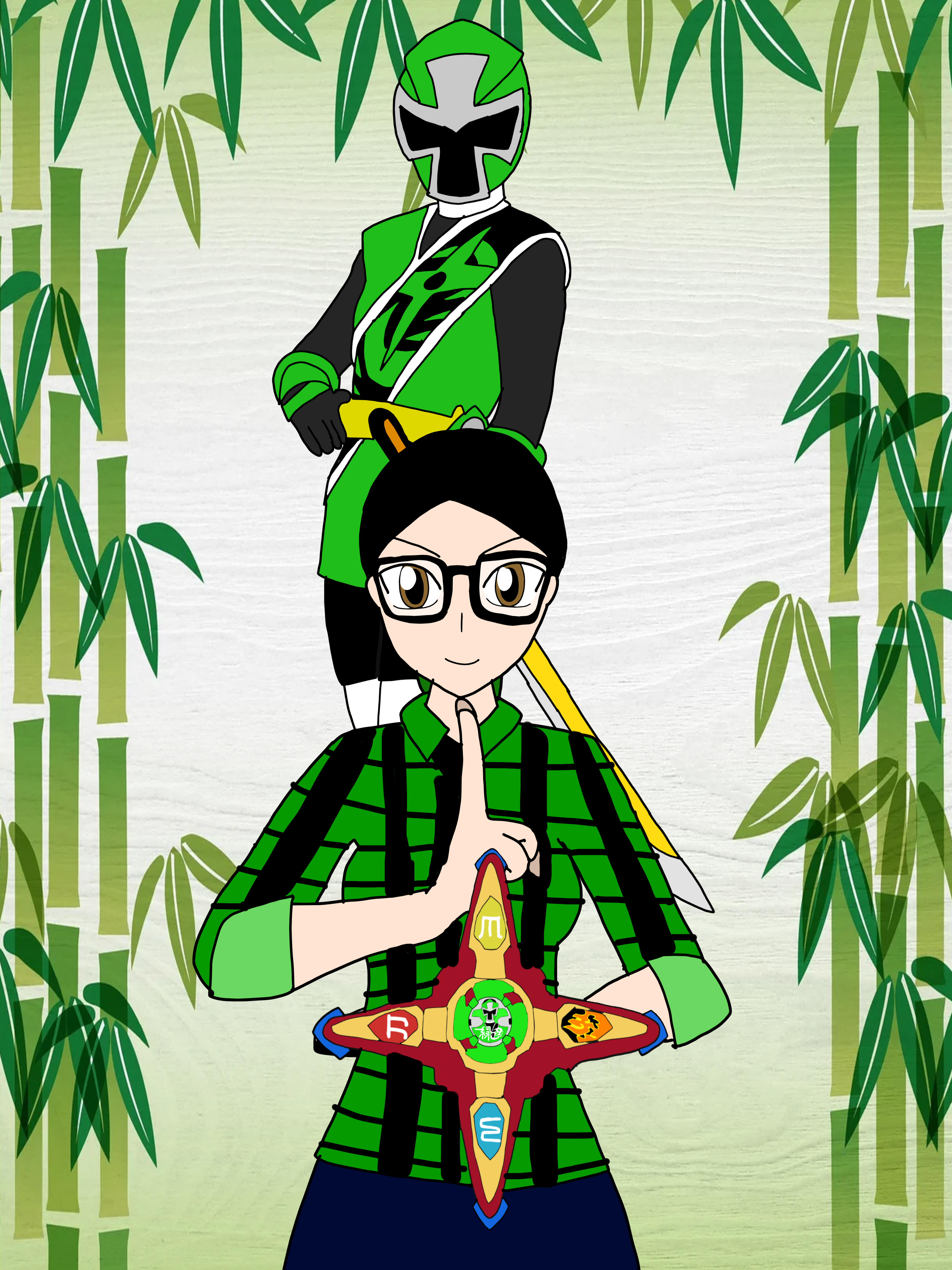 It's Morphing Time!! Ninja Spin!! -Emma Harris-