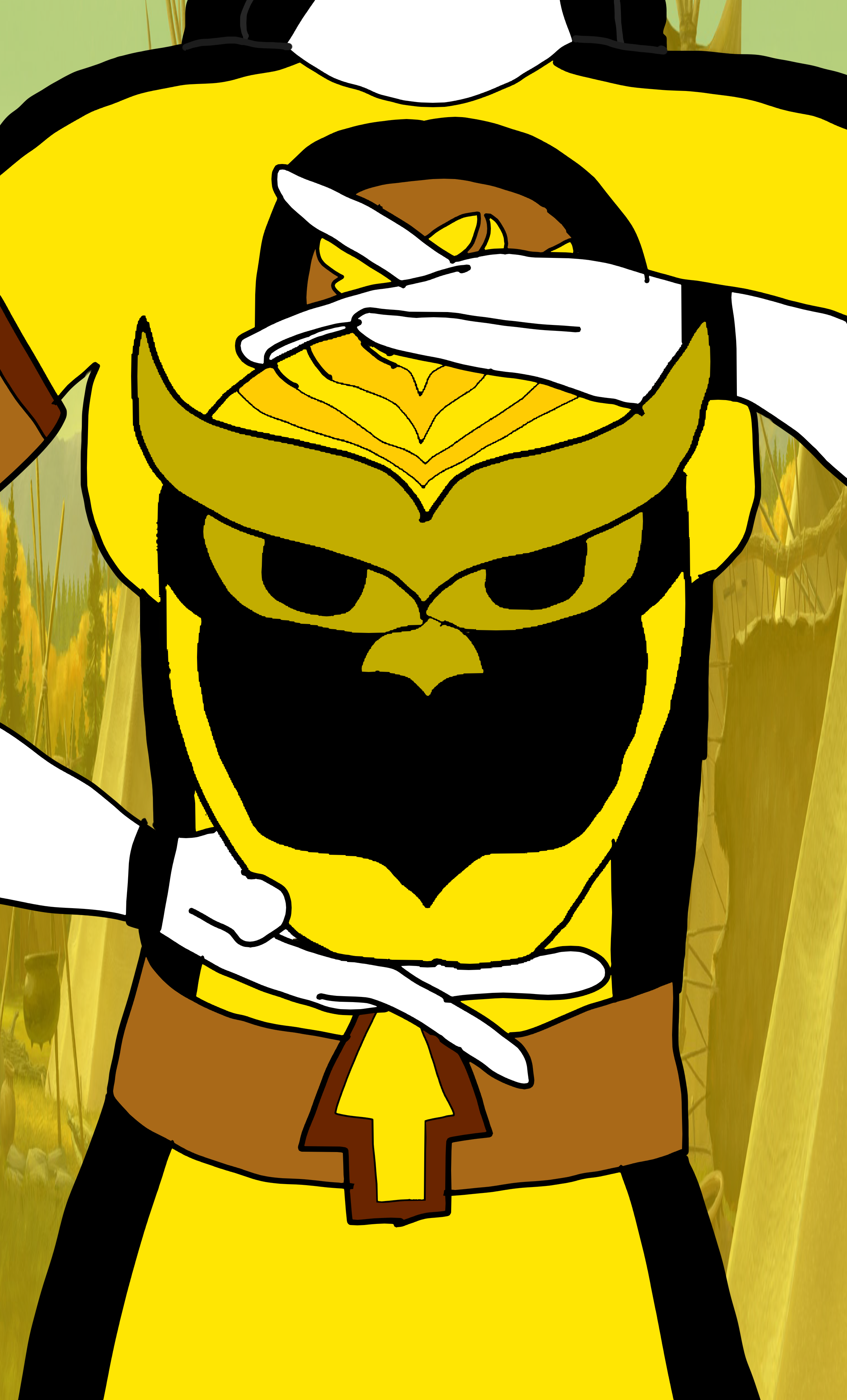 Yellow Spirit of the Owl