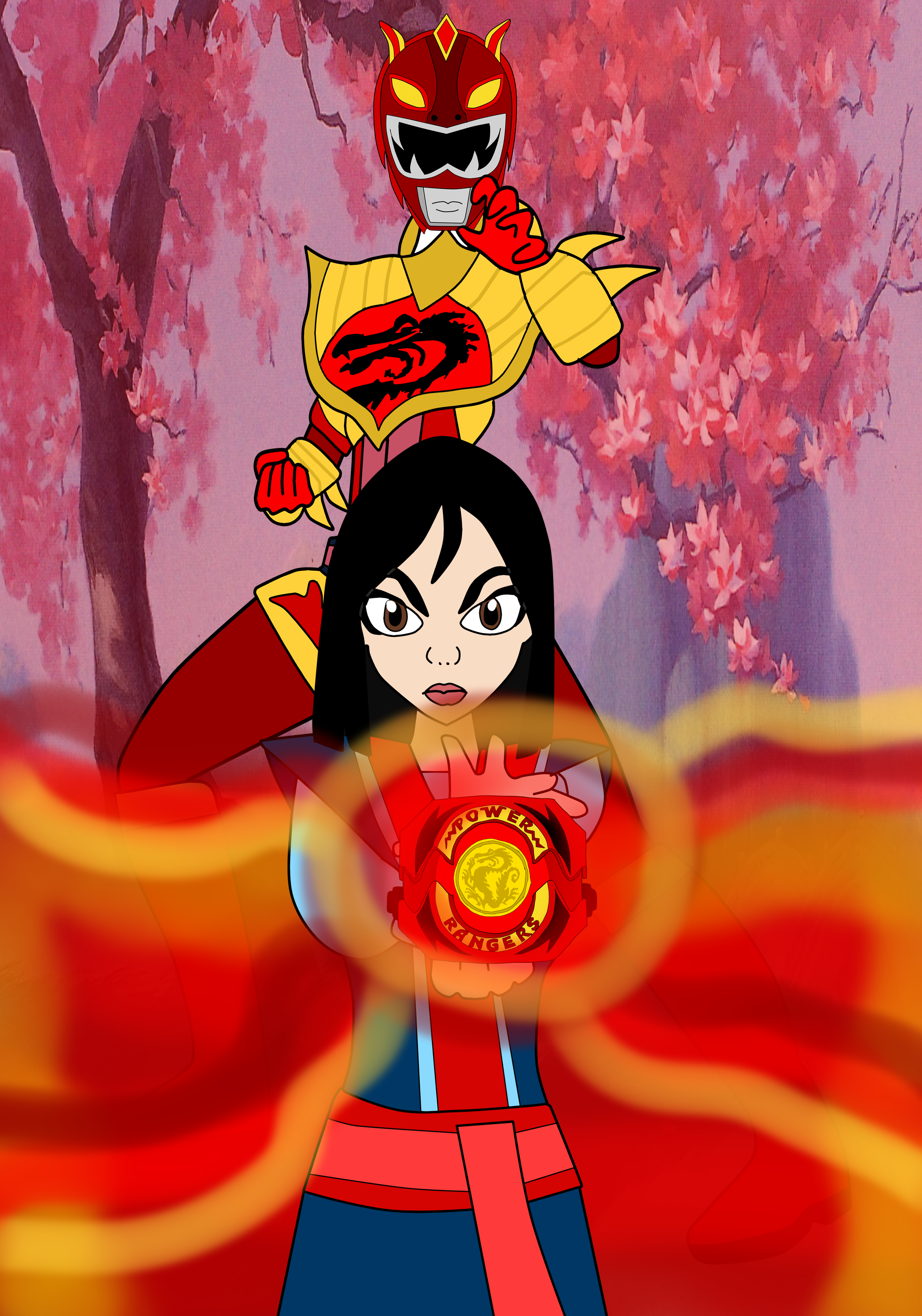 It's Morphin Time!! -Mulan-