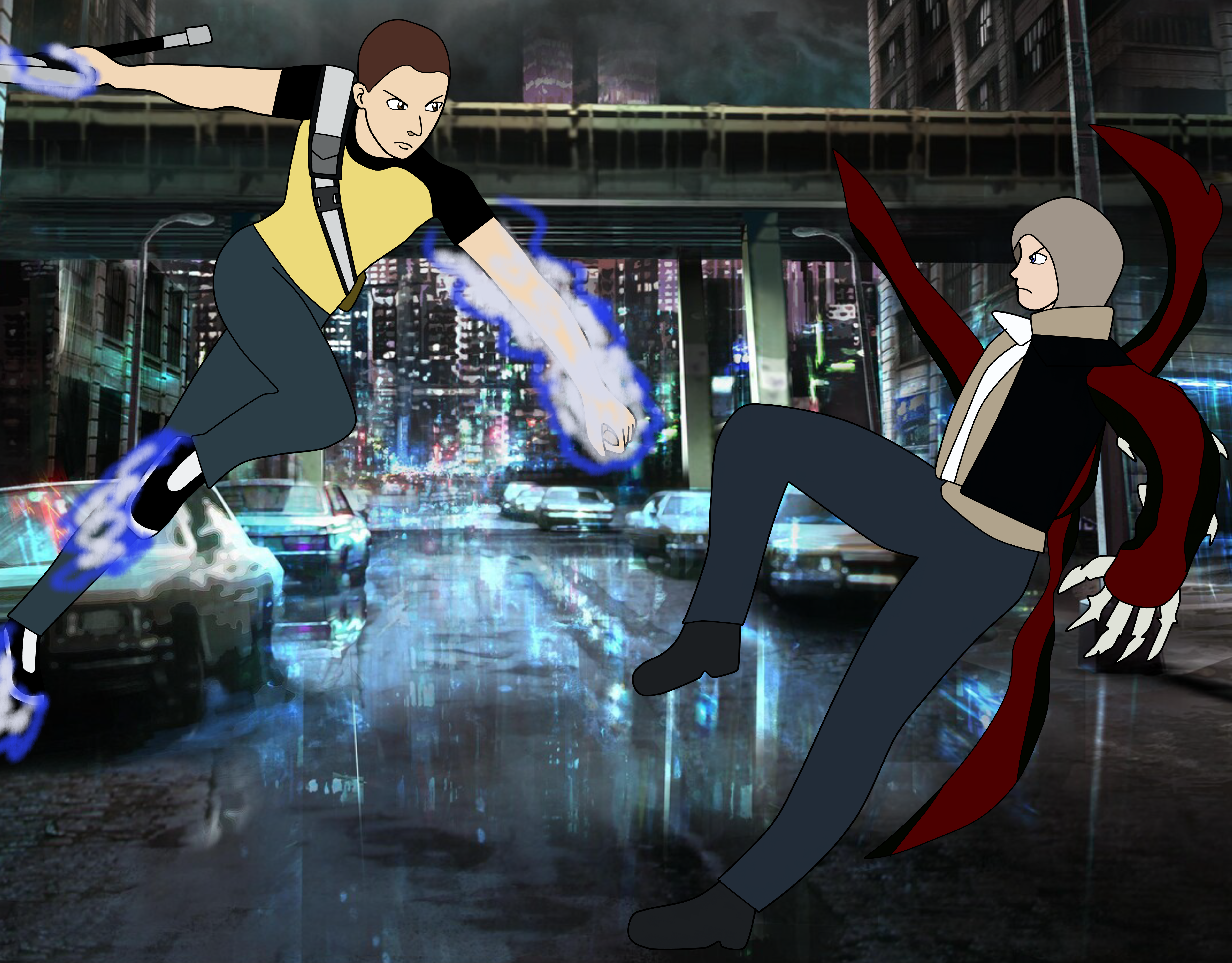 Cole MacGrath vs Alex Mercer