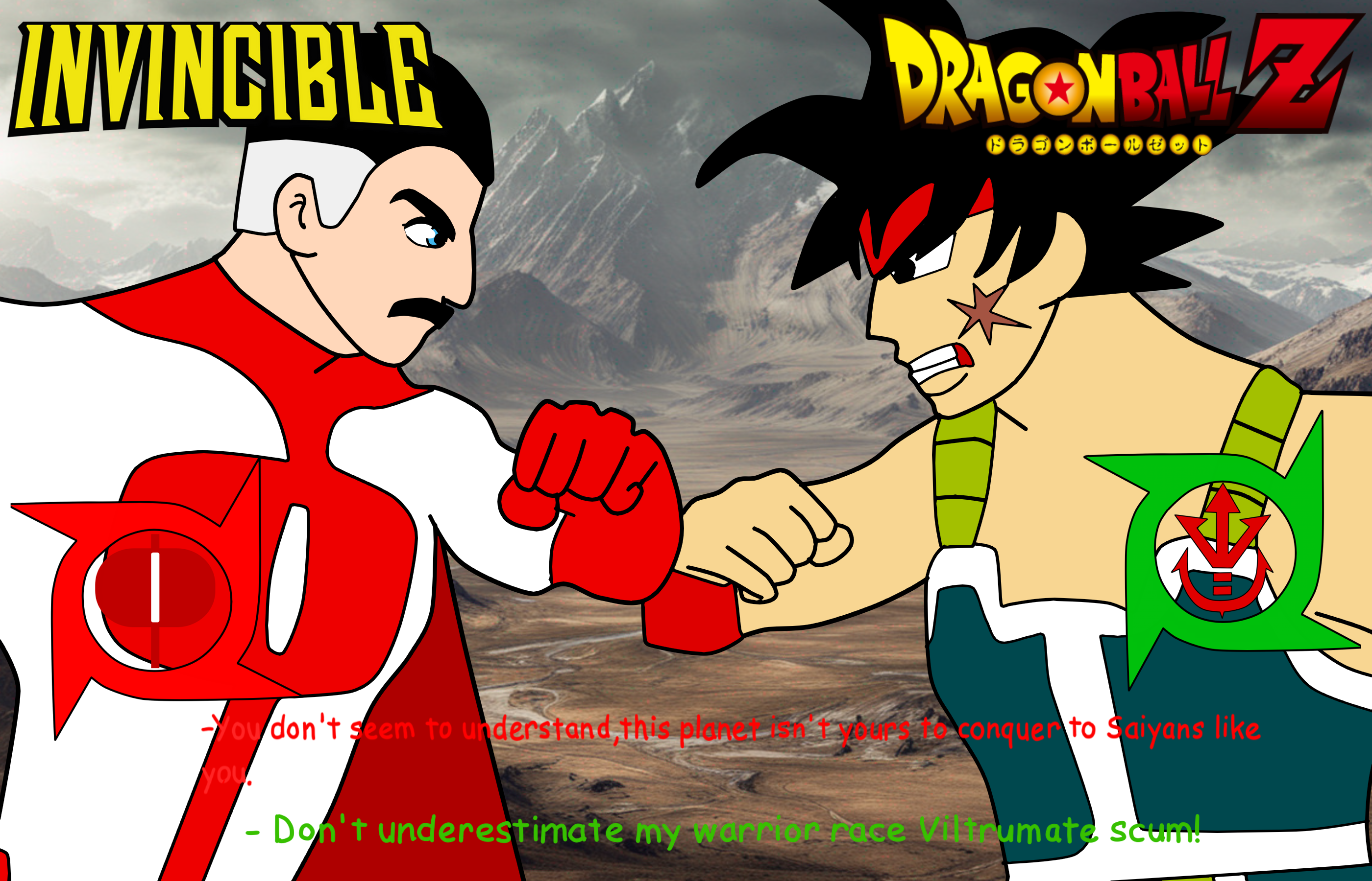 Omni-Man vs Bardock -Preview-