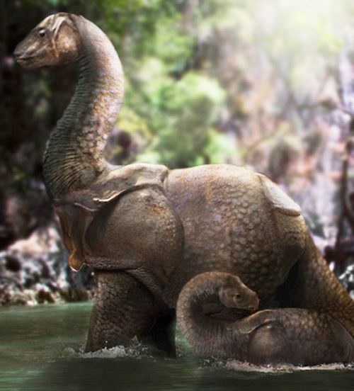 Mokele-mbembe by LunaSea3D on DeviantArt