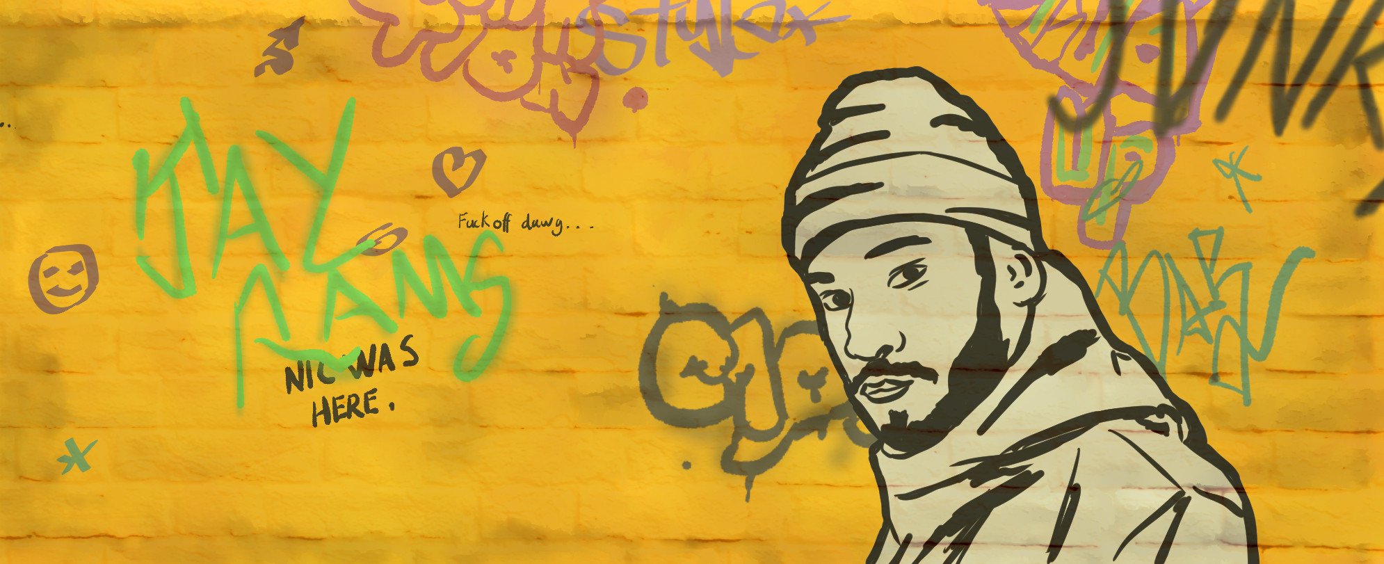 Kaytranada wall