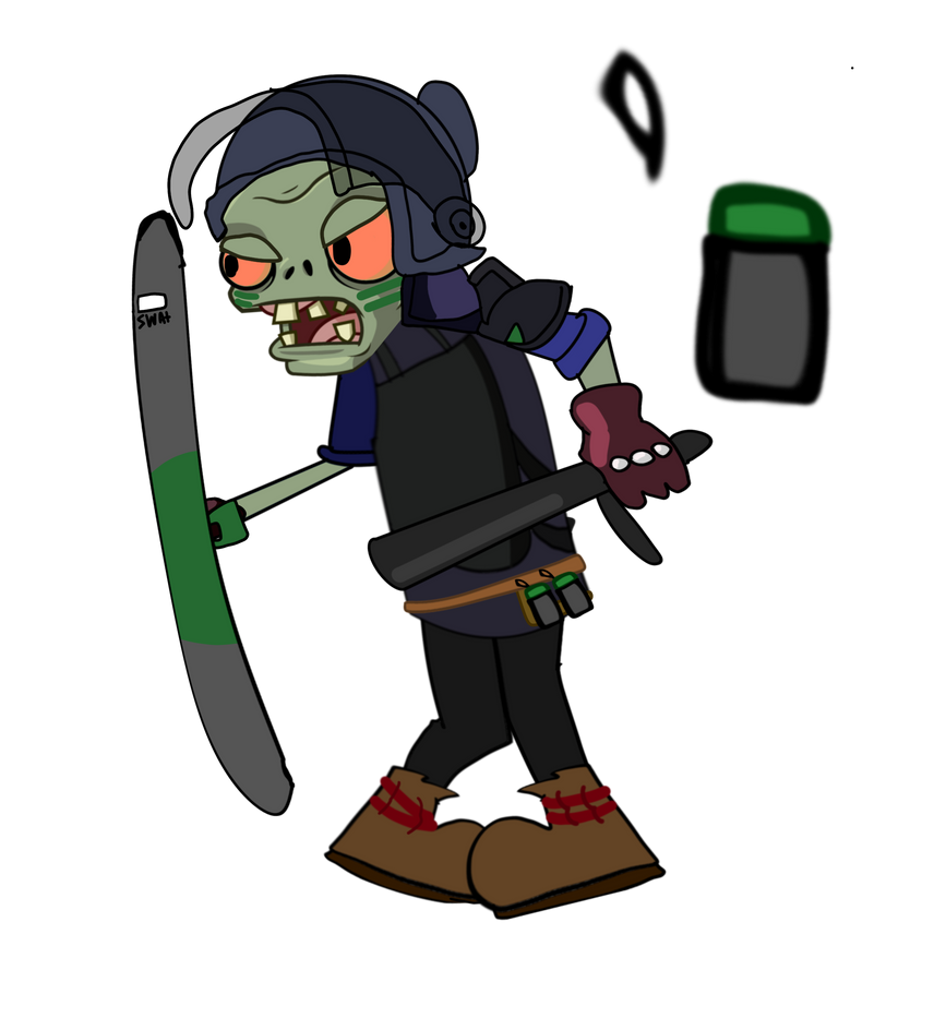Zombie Riot Control Riot zombie (grenade variant) by blandonproductions on DeviantArt