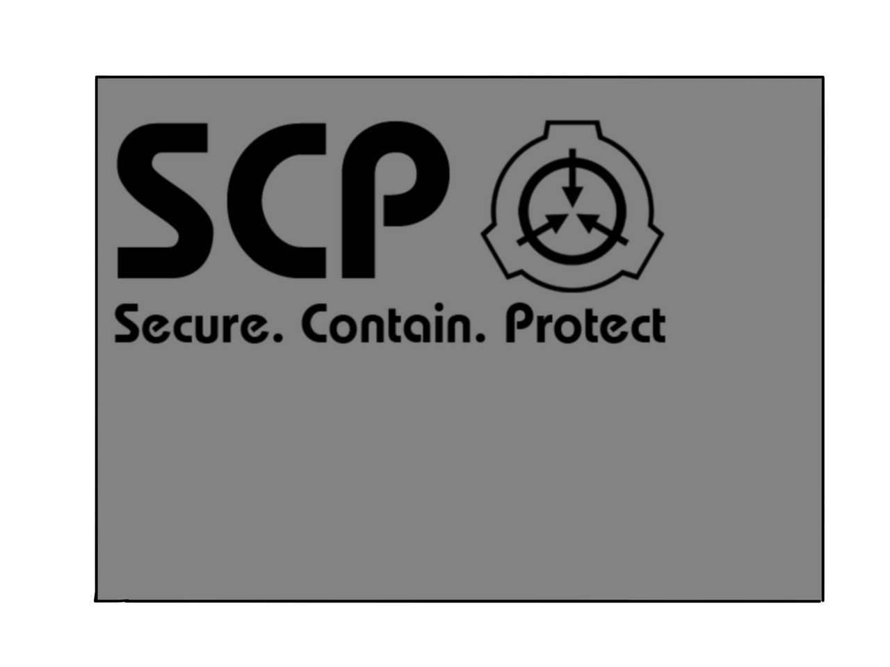 Scp warning poster by blandonproductions on DeviantArt
