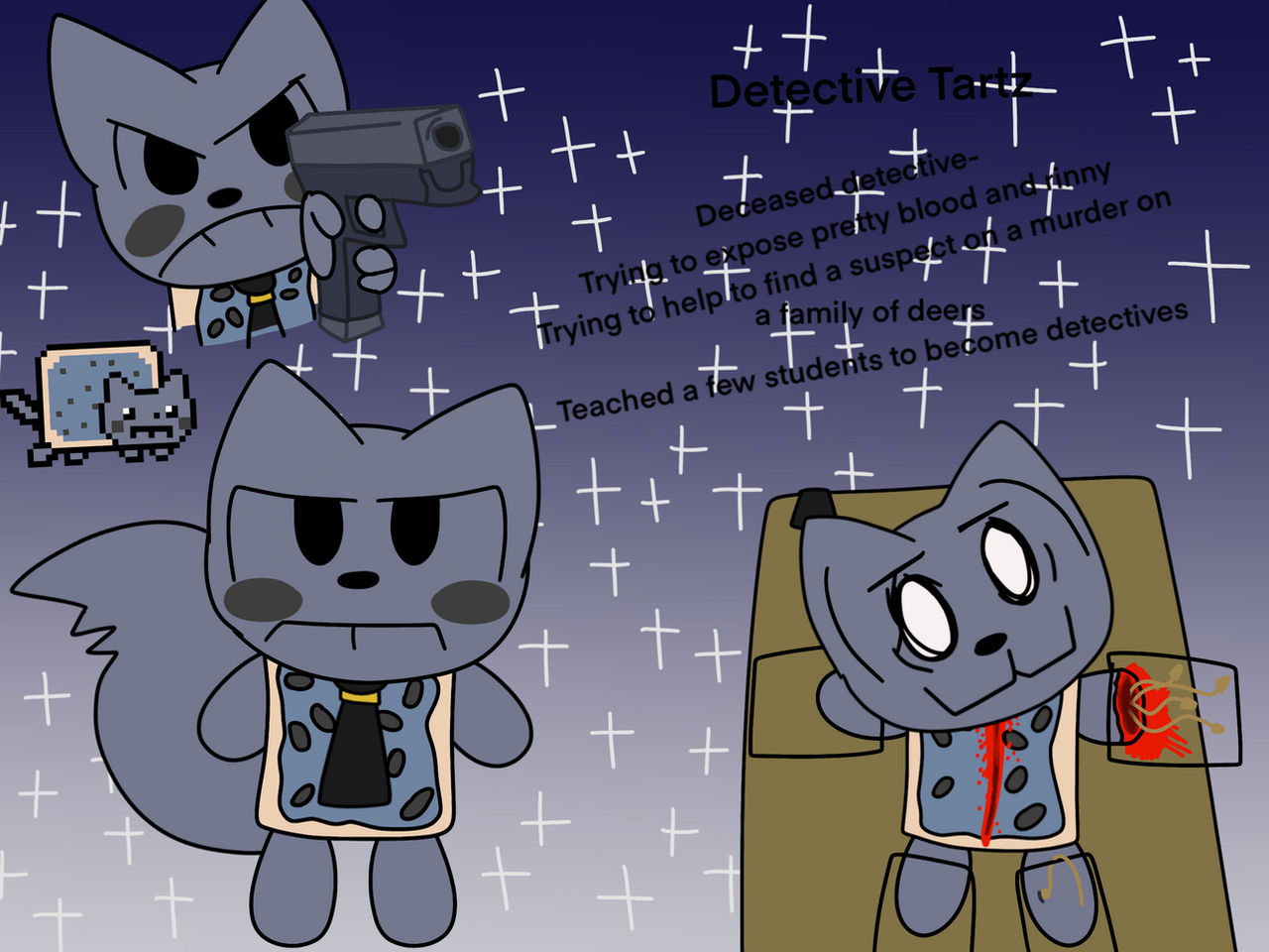 Blue Tartz Detective TARTZ by blandonproductions on DeviantArt