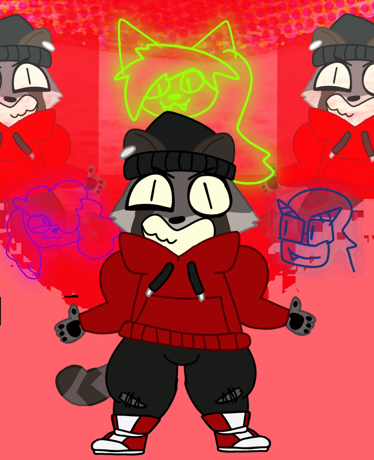 Rocky Rakoon Poster Deviantart Rocky Rakoon himself by blandonproductions on DeviantArt
