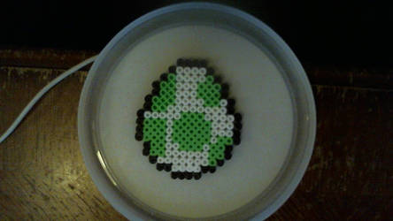 Yoshi's egg perler