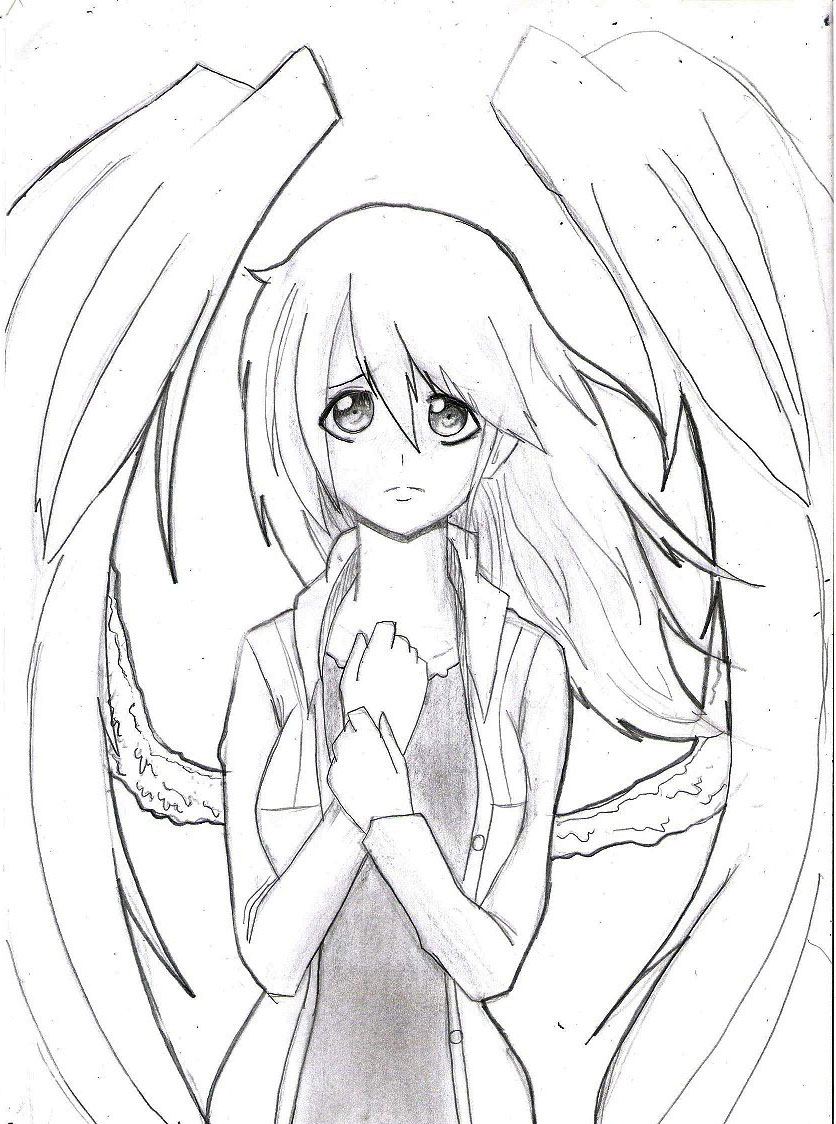 Angel anime by alexmangailustrador on DeviantArt
