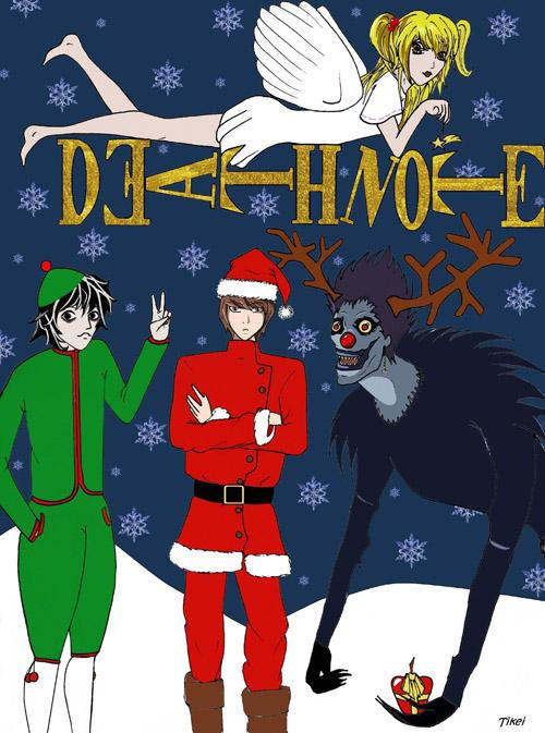 Xmas Death Note by Tikeichan on DeviantArt