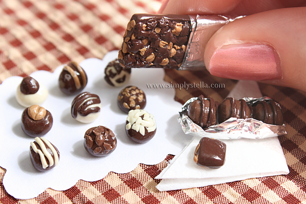 Chocolate treats, close up