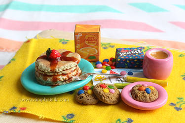 Breakfast: Theirs - Miniature by thinkpastel