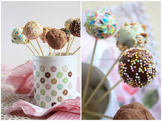 The Real Thing: Cake Pops by thinkpastel
