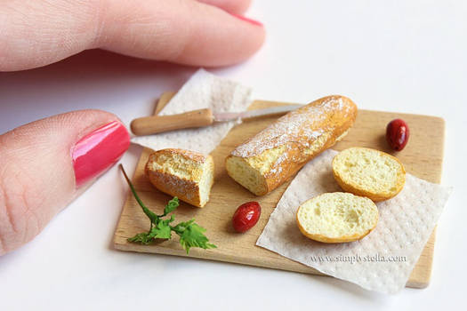 Miniature Bread w/ Baking Powder (Size Reference)