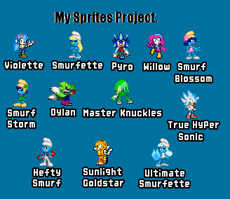 Sprite Diff Names My Sprites Project List ( Update ) by Naufaldz14 on DeviantArt