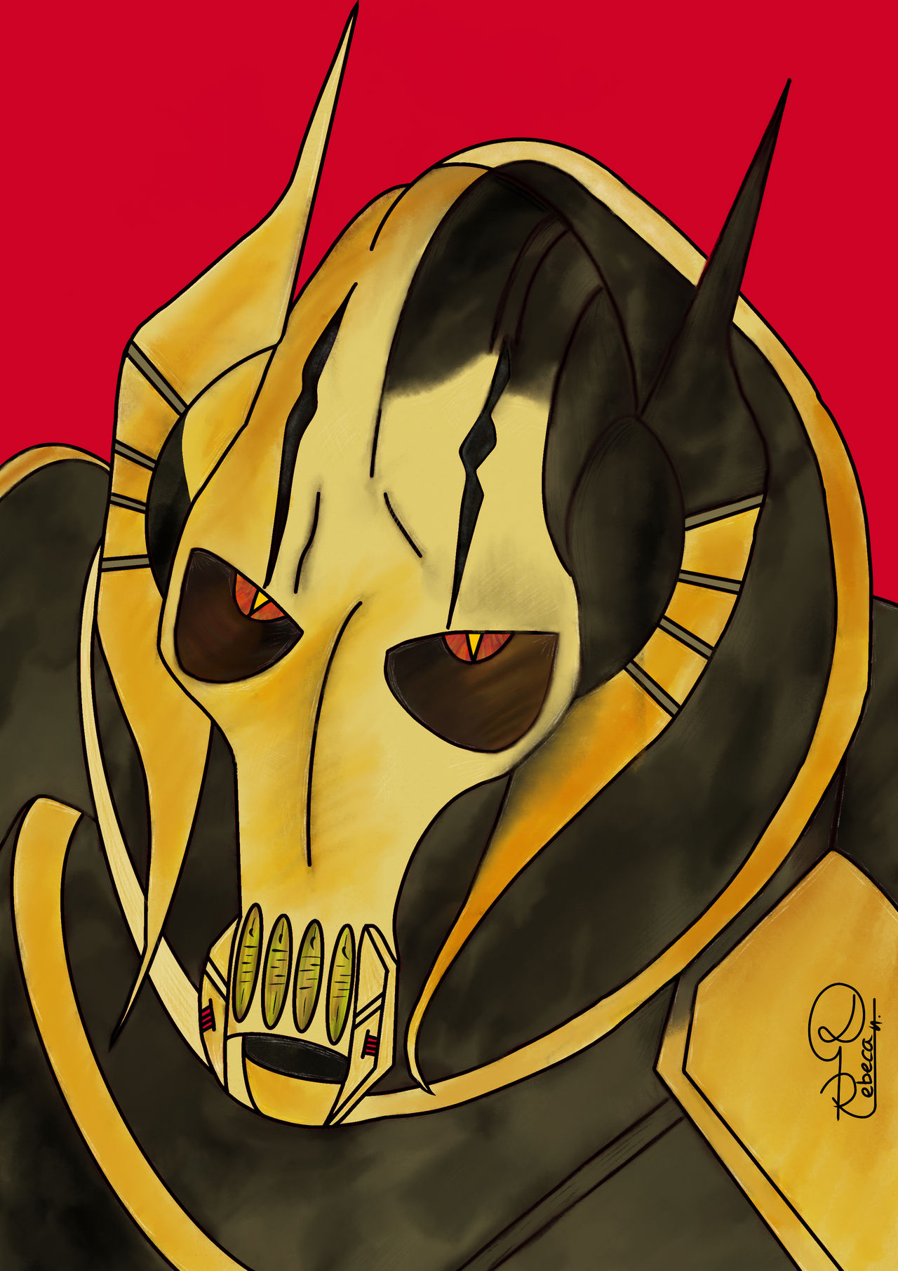 General grievous by rebecagranda on DeviantArt