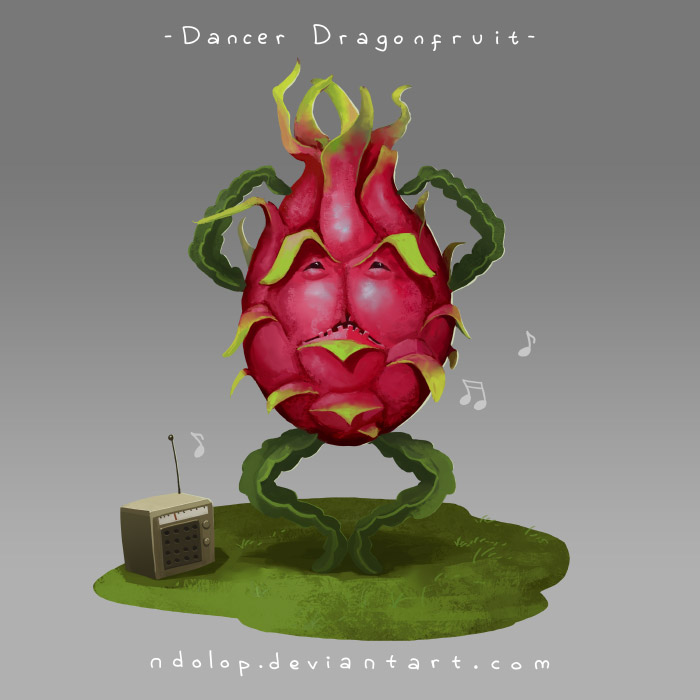 D for Dancer Dragonfruit