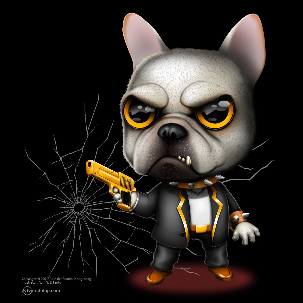 The Bodyguard French Bulldog by ndolop on DeviantArt The Bodyguard French Bulldog by ndolop on DeviantArt