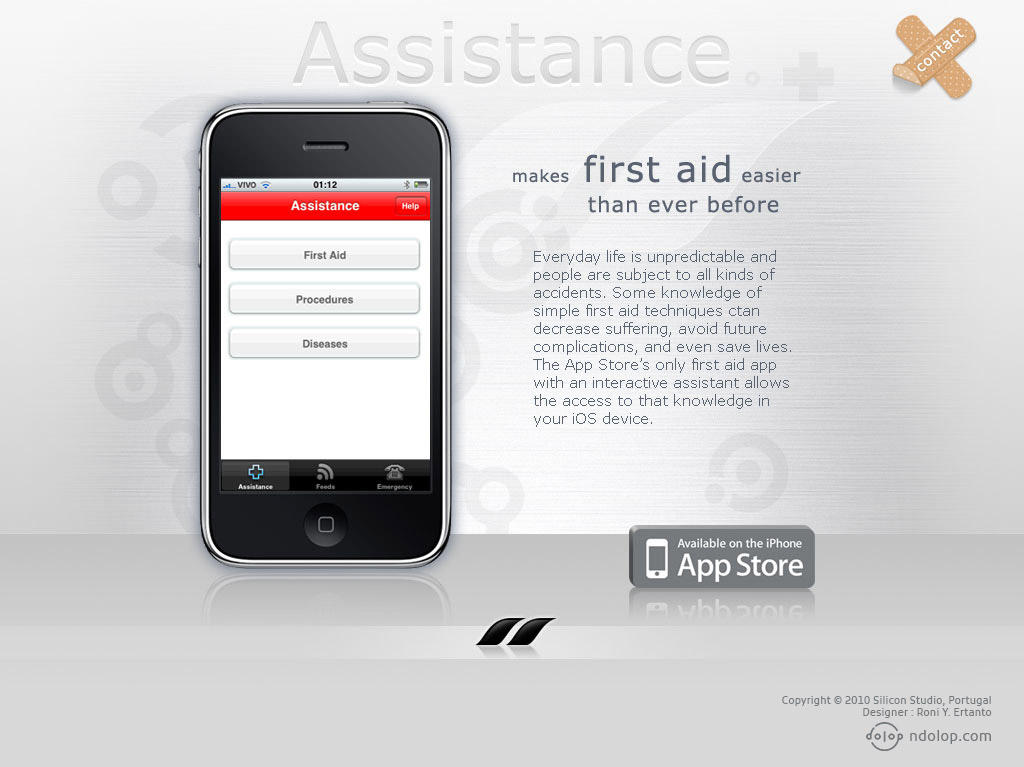 Assistance App UI Design by ndolop on DeviantArt