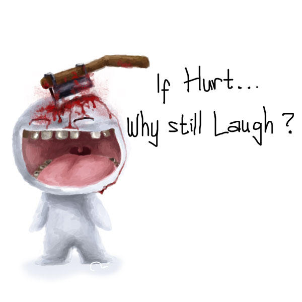 hurt but still laugh by ndolop on DeviantArt