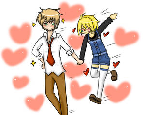 Usui Takumi and my selfy XD